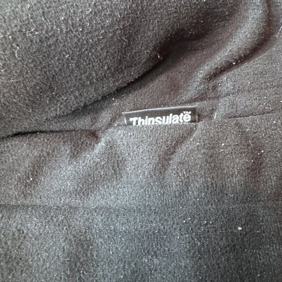 Old Mill Mens Brown Insulated Coat Canvas Jacket Snap Zip Fleece Lined Size XL - Picture 10 of 14